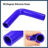 INFINAUTO 28mm 1.10" ID 90 Degree Elbow Silicone Reducer Hose