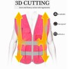 HYCOPROT High Visibility Mesh Safety Reflective Vest with Pockets and