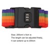 Suitcase Strap, Suitcase Strap Strap, Adjustable Luggage Strap with Combination