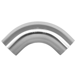 1" 90 Degree 316 Stainless Steel Elbow Long Bend Weld Fitting