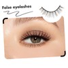 Ipetboom 2 Sets Multi-layer Curling False Eyelashes Fake Lashes Fluffy