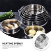 Kichvoe stainless steel steamer veggie steamer pot metal steamer insert