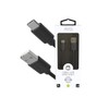 Câble Pop Collection USB Vertical Type-C 3A 1.5 m Black