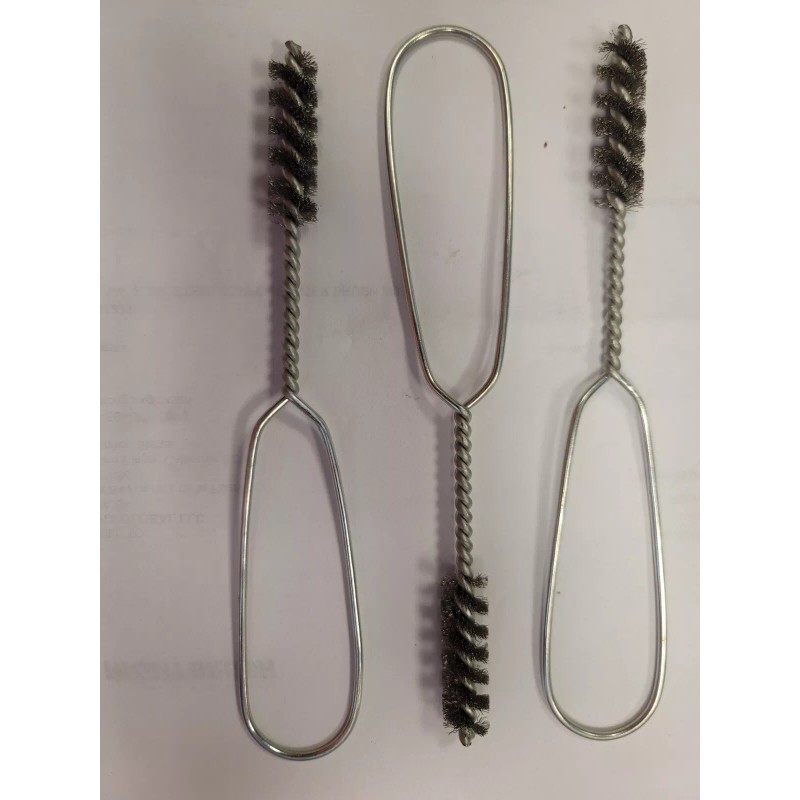 HIGHTBRUSH EO25 1/4'' FITTING BRUSH STAINLESS STEEL LOOP HANDLE 3