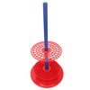 98 Holes Pipette Racks Red Pipette Stand Holder Rack Laboratory