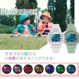 Digital Wristwatch, Waterproof, Girls, Watch, Multi-functional, Assorted Colors, Boys and Girls, Day Display, Alarm Clock, LED Analog Display, Stylish, Cute, Elementary School Students/Middle School