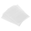 PATIKIL 400pcs 55x40mm Perforated Shrink Bands PVC Heat Shrink Wrap