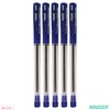 HAUSER Fix 5 x 0.7mm BLUE Smooth Ballpoint Pens Soft