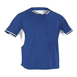 Alleson Athletic Men's Baseball Jersey, Royal, Small