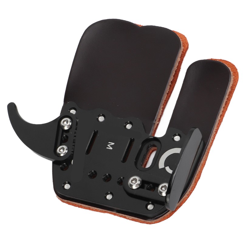 Archery Finger Guard Adjustable Finger Guard Black Protective Gear for