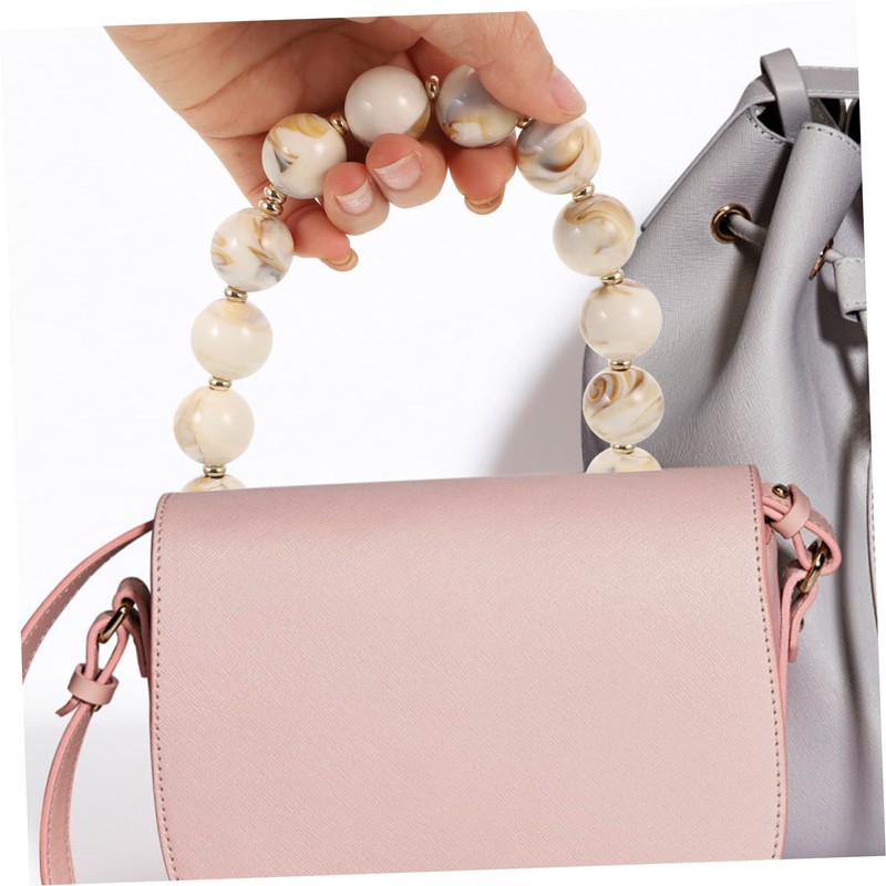 SEWACC Bag Hand Chain Resin Bag Strap Purse Chains for