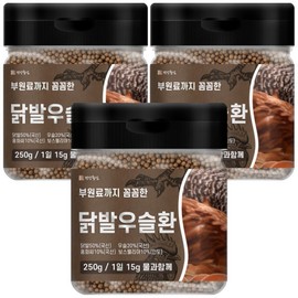 Chicken Feet Sulhwan 250g 3pcs Domestic chicken foot extract practical / 닭발우슬환 250g 3개 국산닭발추출물 실속형