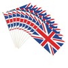 10 PCS Britain Handheld Flag,8.5×5.5 Inch English UK Flags Hand