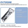 MITZONE Engine Valve Cover with PCV Hose & Gasket Compatible