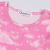 Quedoris Girls Twirly Printed Casual Party Long Sleeve Dress Fantasy