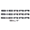 GMC 4PCS Gloss Black 2019 - 2025 GMC SIERRA 1500
