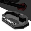 TREONK Motorcycle Side Stand Underlay Stand Pad Side Stand Support