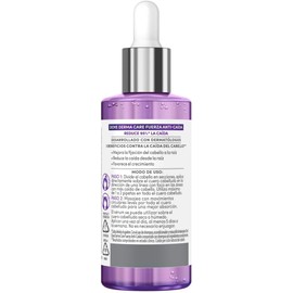 DOVE Sérum Capilar 3 en 1 Derma Care Fuerza Anti-Caída con Niacinamida. Favorece el Crecimiento. Regenera de Cuero Cabelludo a Puntas. Desarrollado con Dermatólogos, 50 mL