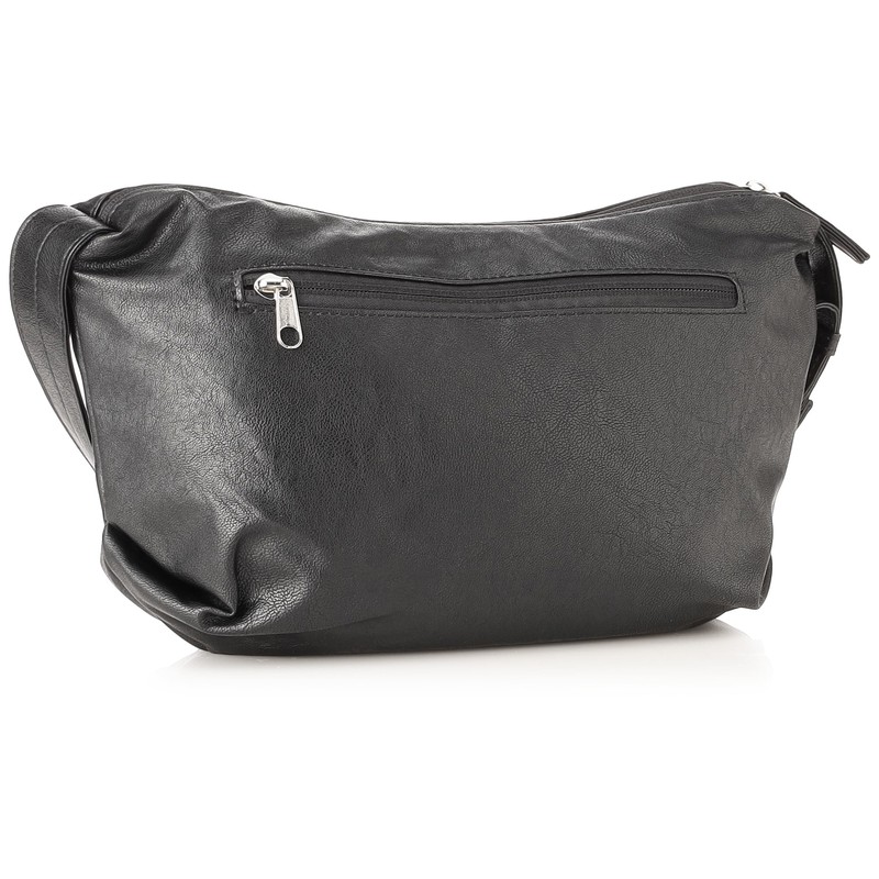 One shoulder bag, Black, Free size