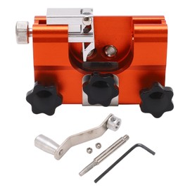 Hand Crank Chainsaw Sharpener Portable Manual Chain Sharpening Jig with Grinding Head Rocker
