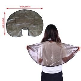 DeaHea Waterproof Hair Dye Cape Comb-Out Smock Short Barber Cape Apron Makeup Capes for Hair Dye Shampoo Styling Hair Stylist Cream Bleach Permanent Hair Color Kit Maintenance Conditioner