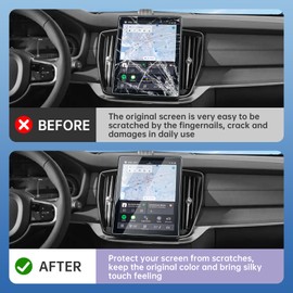 LUWU for 2025 V olvo XC90 Accessories 2025 V olvo XC 90 11.2-inch Screen Protector 2025 V olvo XC90 Nano Screen Protector 2025 V olvo XC 90 Accessories 2PCS