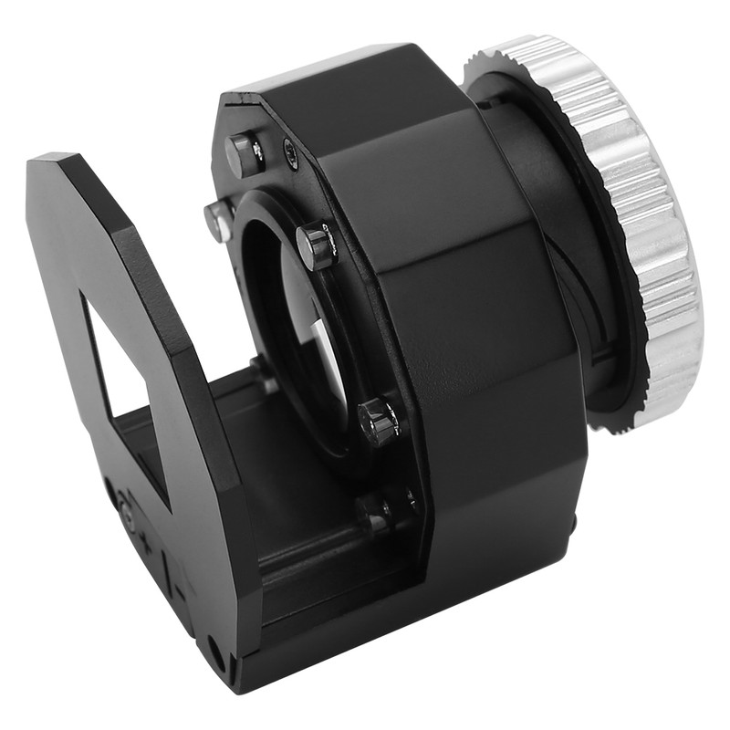 30X Magnifier Optical Glass Lens Magnifier Scale Full Metal LED