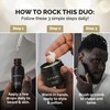 Golden Grooming Beard Bundle for Black Men | Natural Beard