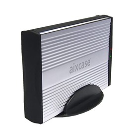 AIXCASE AIX-BSUB3A1-S 3 1 Silver Housing/Drive 2 1 USB2 Silver, 0