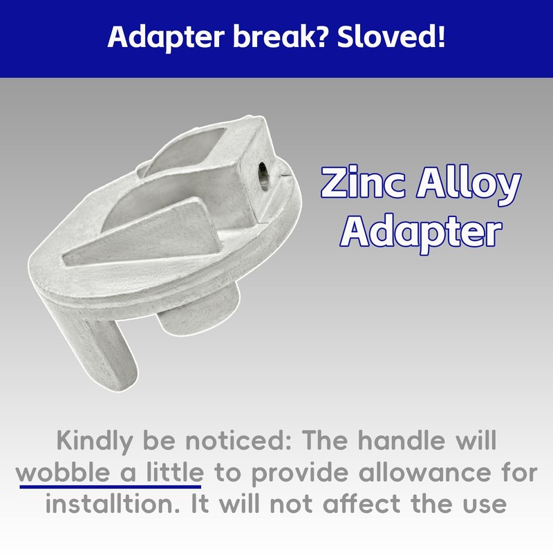 PlumFix Shower Handle Replacement for Moen 2510/2520/2570/2590 Bathtub Valve, Bath