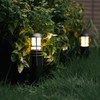 Malibu Aged Iron Collection LED Bollard Pathway Light LED Low