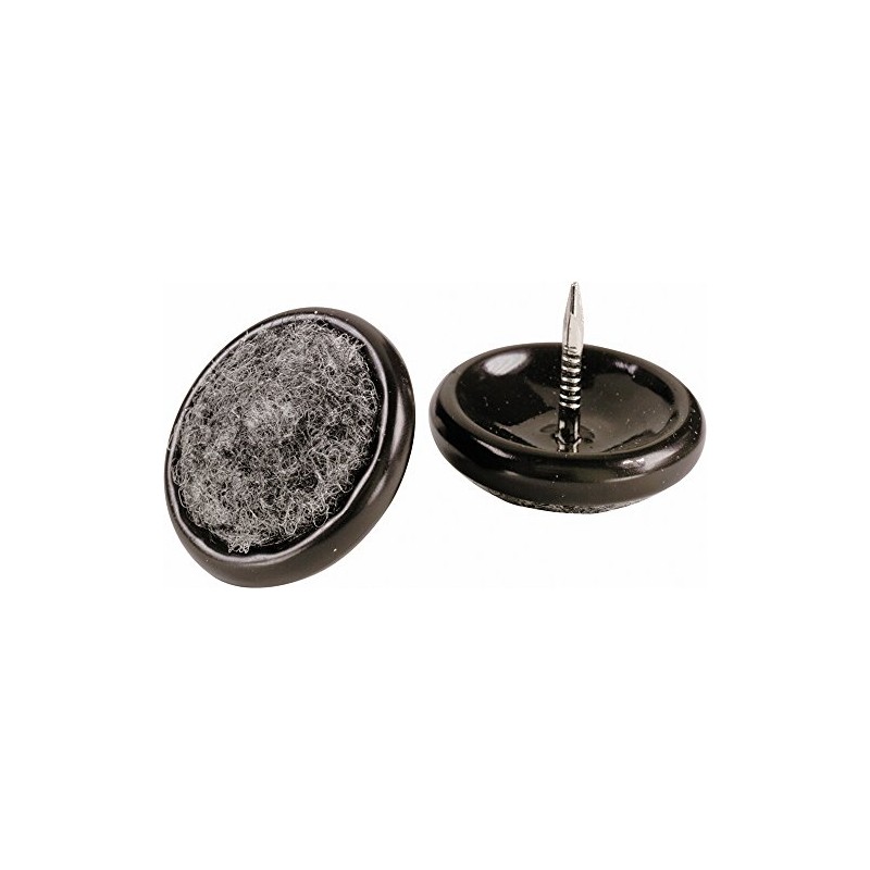 Shepherd Hardware 9155 1-1/4-Inch Nail On Furniture Glides with Carpet