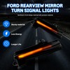 doiplent [2pcs] Side Mirror Sequential Turn Signal Lights for Ford