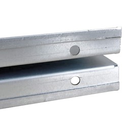 Zadery Heavy Duty Garage Door Support Reinforcement Strut Kit for 16FT Garage Door, U-Bar Support Bracket