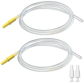 PumpMom-us Silicone Tubing for Spectra Pump to Compatible with New Medela PersonalFit Flex Connectors, PIS MaxFlow Connector, Freestyle Flex Connector