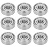 10PCS S626Z 6x19x6MM Stainless Steel Ball Bearings for Roller Skates