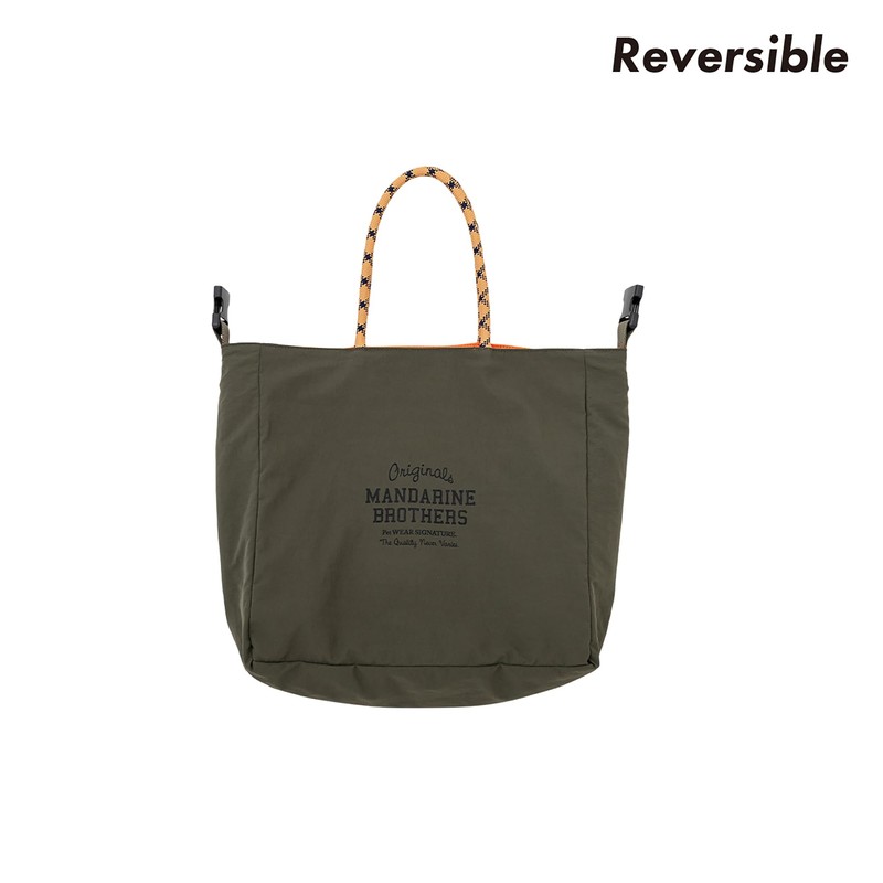 MANDARINE BROTHERS Mandarin Brothers Reversible Three Weight Tote, REVERSIBLE 3-Way