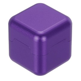 PATIKIL Magnetic Chalk Holder for Billiard Aluminum Pool Chalk Holder Billiard Cue Chalk Chip Case Snooker Sports Accessories Purple