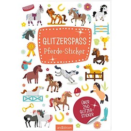 Glitzerspaß – Pferde-Sticker: Über 250 Glitzersticker | Sticker mit Glitzereffekt