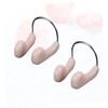 Outanaya 2 Pcs Swimming Nose Clip Anti Nose for Adults