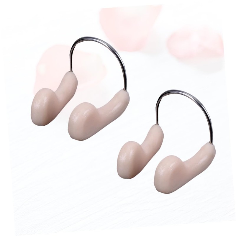 Outanaya 2 Pcs Swimming Nose Clip Anti Nose for Adults