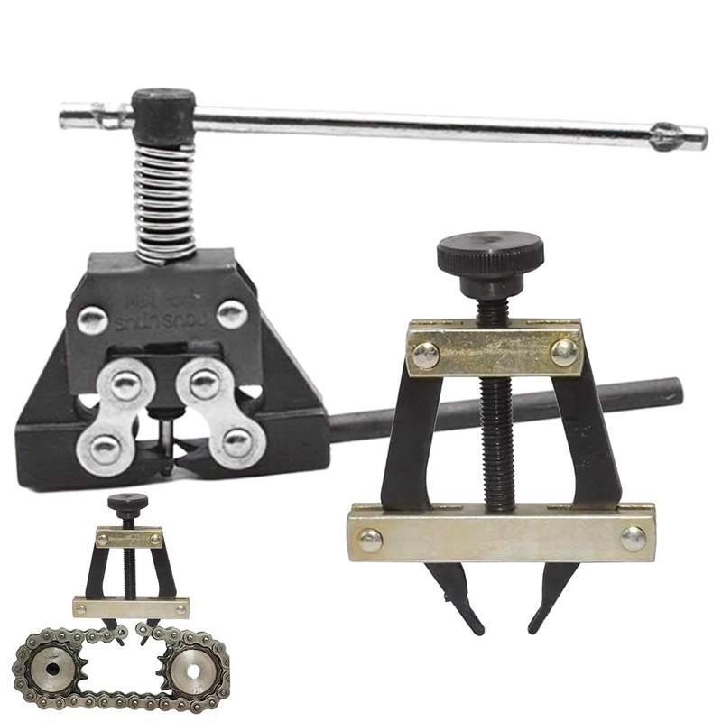 Roller Chain Breaker Tool - Roller Chain Breaker Holder Puller,Chains