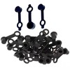 40pcs Motorcycle Caliper Breather Cap Brake Bleed Nipple Cap Nipple