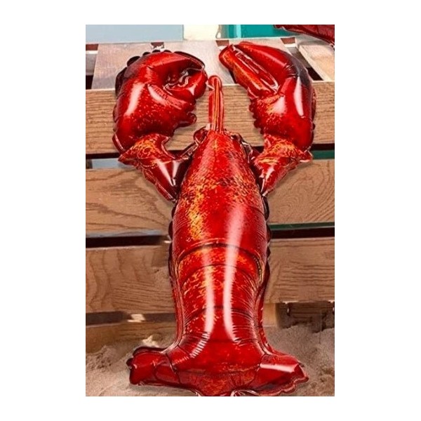 Unspecified Crawfish Real looking Red JUMBO FOIL 21 in by