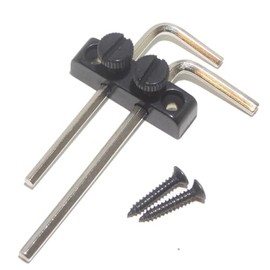 Guitar wrench/Allen key holder in black