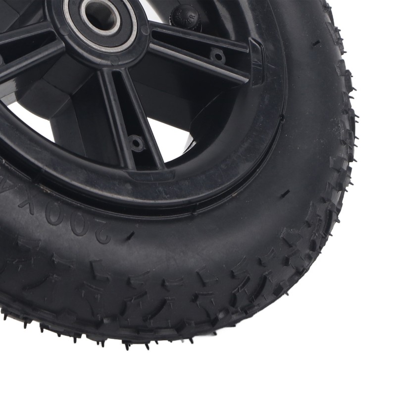 8in Electric Scooter Tire with Wheel Hub Inflation E‑Bike Rubber