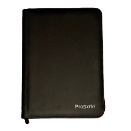 Pro-Safe Pro Safe 9-Pocket Zippered Trading Card Album Binder BLACK Holds 360 Cards