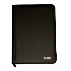 Pro-Safe Pro Safe 9-Pocket Zippered Trading Card Album Binder BLACK Holds 360 Cards