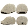 Happy Hat MQUM Hun-677-03 Men's Hat, Cool Chambray Style, Black,