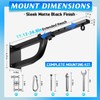 Punching Bag Hanger, Heavy Bag Wall Mount, Adjustable, 200LB Capacity